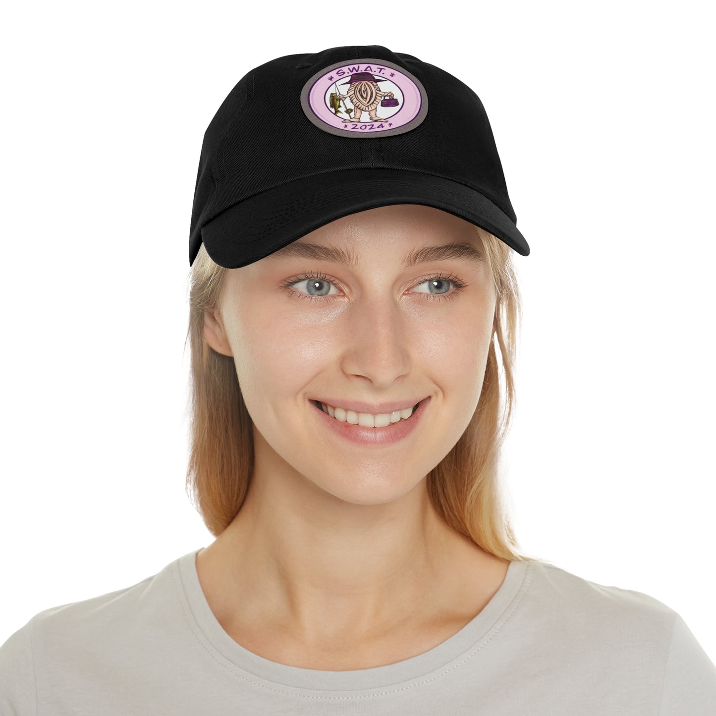 SWAT 2024 - Hat with Leather Patch (Round)